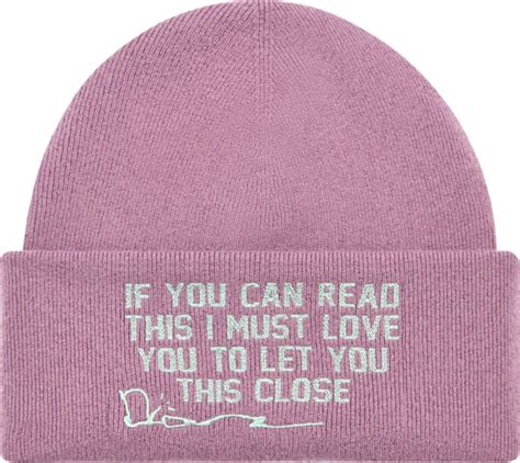 Dior Dior x Cactus Jack Pink 'If You Can Read This' Beanie